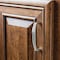 Elements 96 mm Center-to-Center Satin Nickel Rope Detailed Cypress Cabinet Pull Z118-96SN - alternate 4